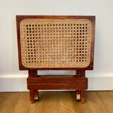 Cannage sitting stool