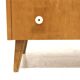 Scandinavian birch chest of drawers, Swedish modern, Sweden, 1940