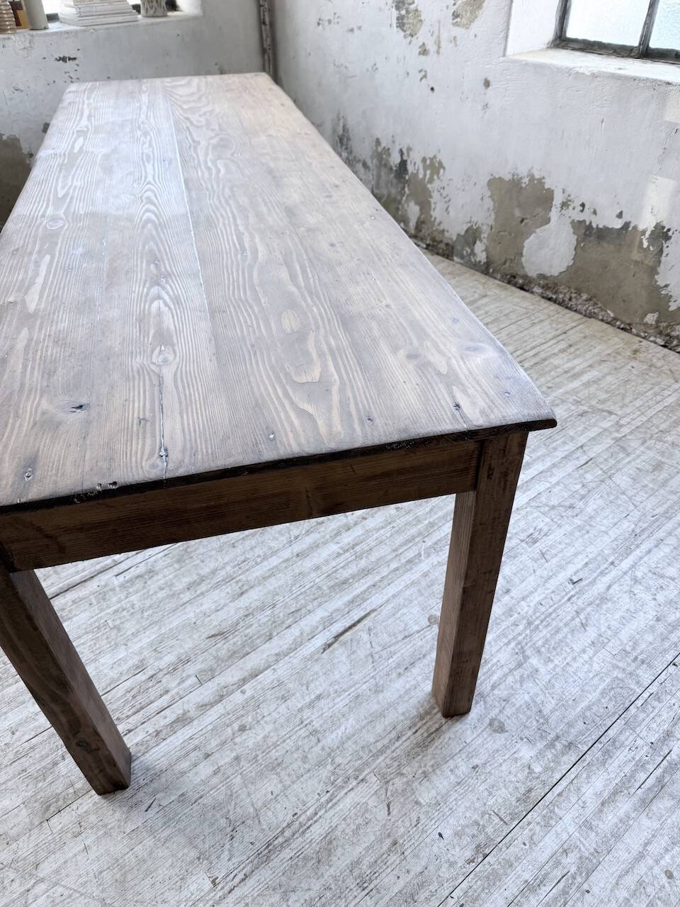 Farm table in pine 1950 250cm