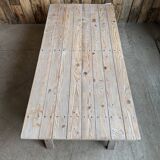 Trestle coffee table