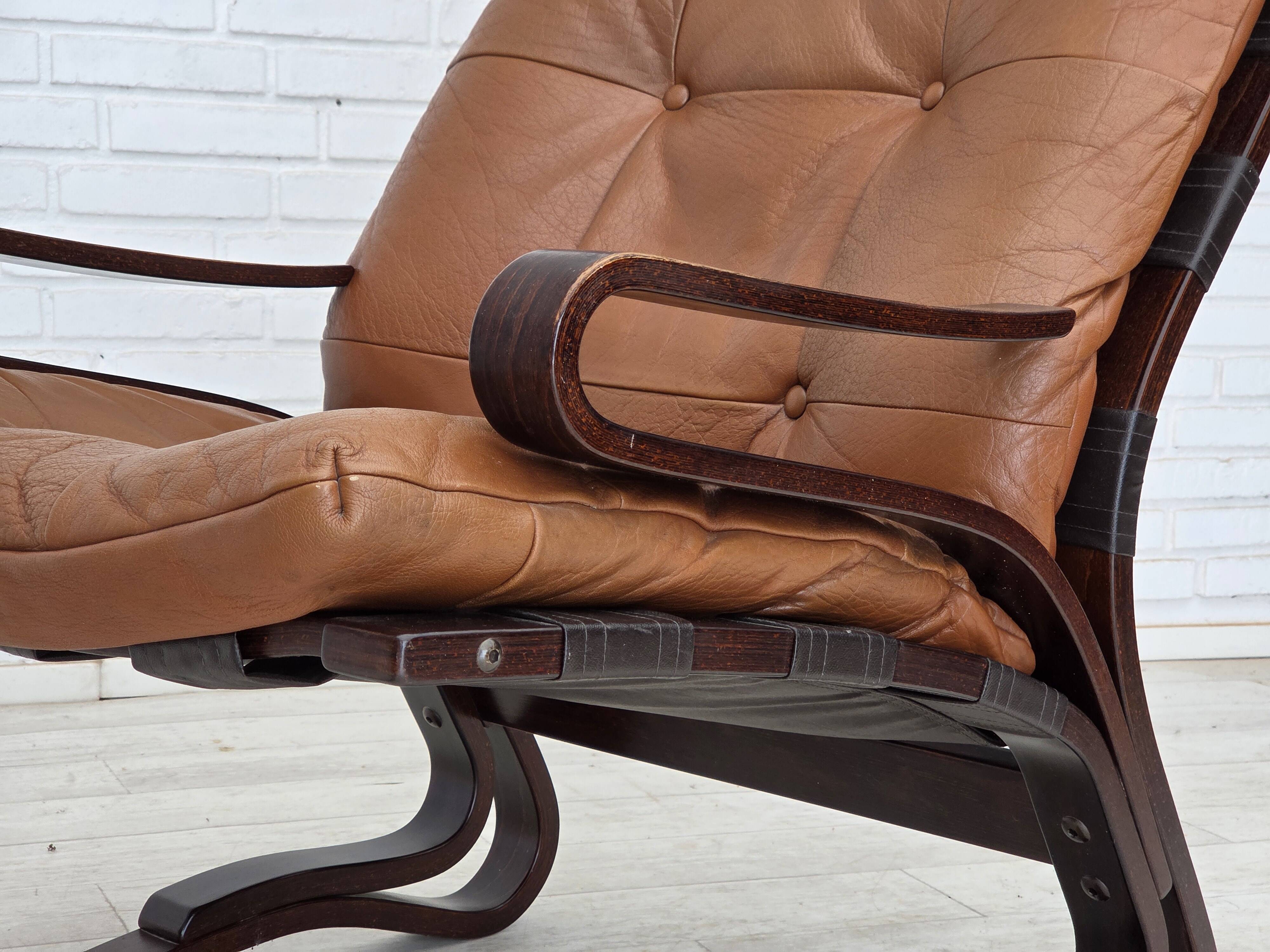 1970s, Norwegian design by Else & Nordahl Solheim, set of 2 chairs.