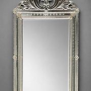 Antique Venetian mirror.