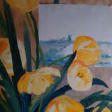 Oil on canvas signed SGH 2004 Sigrid H Eriks