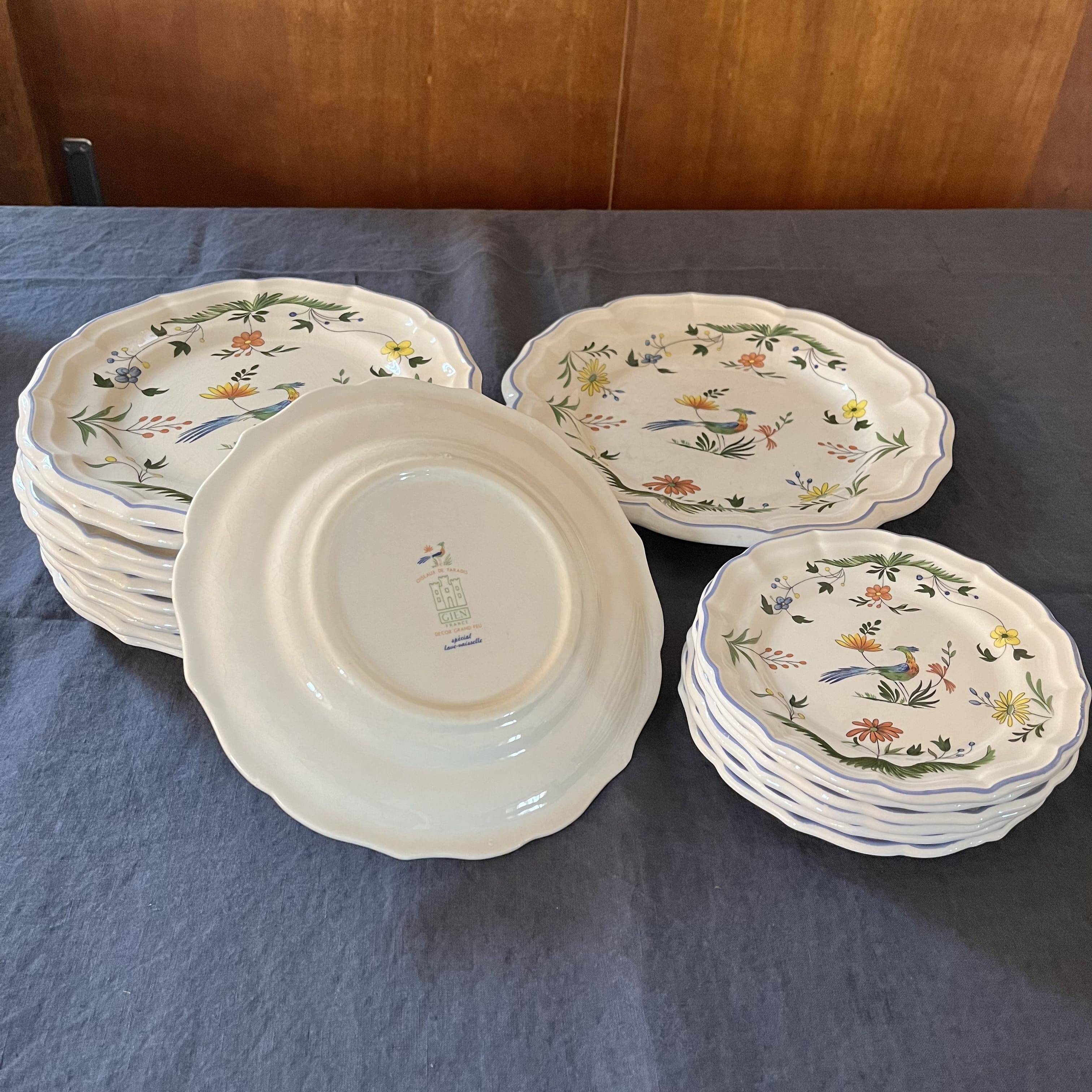 Gien 18 Piece Dinnerware Set