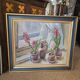 Oil on canvas "the hyacinths"