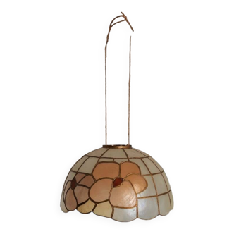 Suspension nacre et laiton