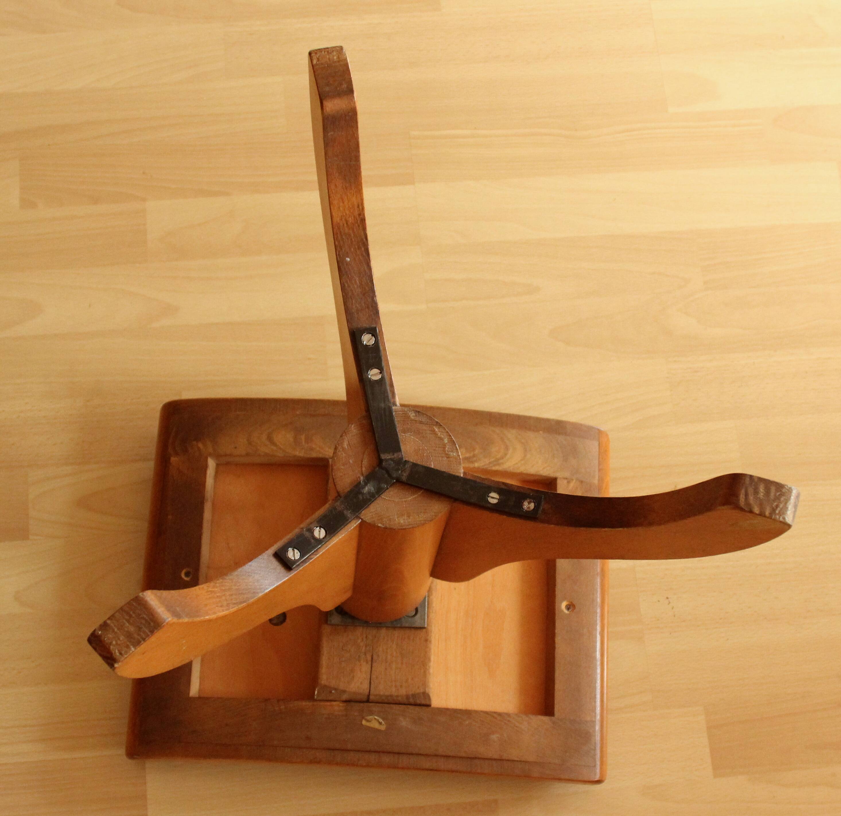 Mid Century piano stool from the 70s - Vintage