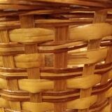 Cache pot / basket woven Wicker
