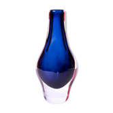 Vase miniature en verre par Mona Morales-Schildt pour Kosta 1950s