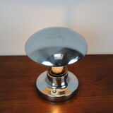 Big bauhaus brass table lamp, 1930