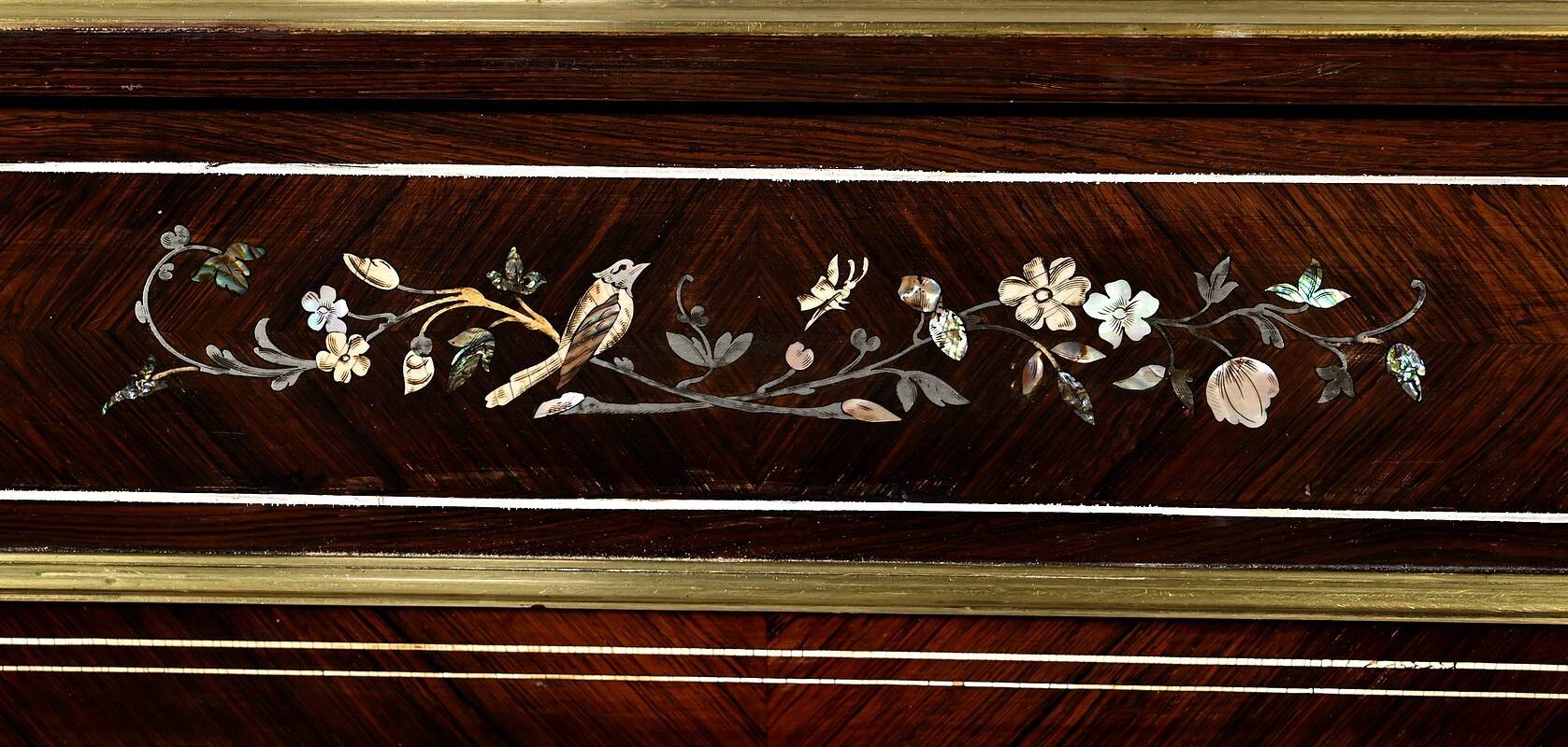 Support Unit in Rio Rosewood, Napoleon III Period – Mid-19th Century