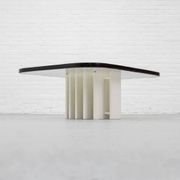 Heinz Lilienthal glass coffee table 1970s