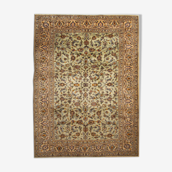 Grand tapis traditionnel en laine, tapis oriental fait à la main - 265x350cm
