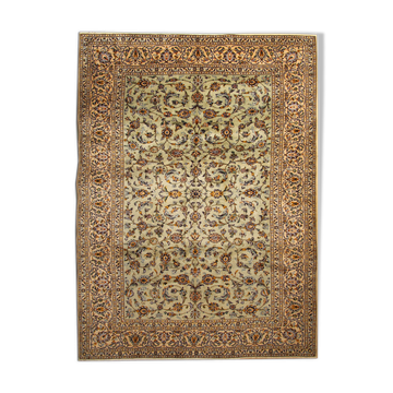 Grand tapis d'aire en laine traditionnel, tapis oriental fait à la main - 265x350cm