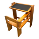Folding children's desk from the Trama brand, 1980s