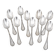 Share Ercuis Trianon 10 dessert spoons, silver-plated, 17.5 cm, e