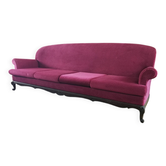 Classic fuchsia lounge – 4-seater sofa