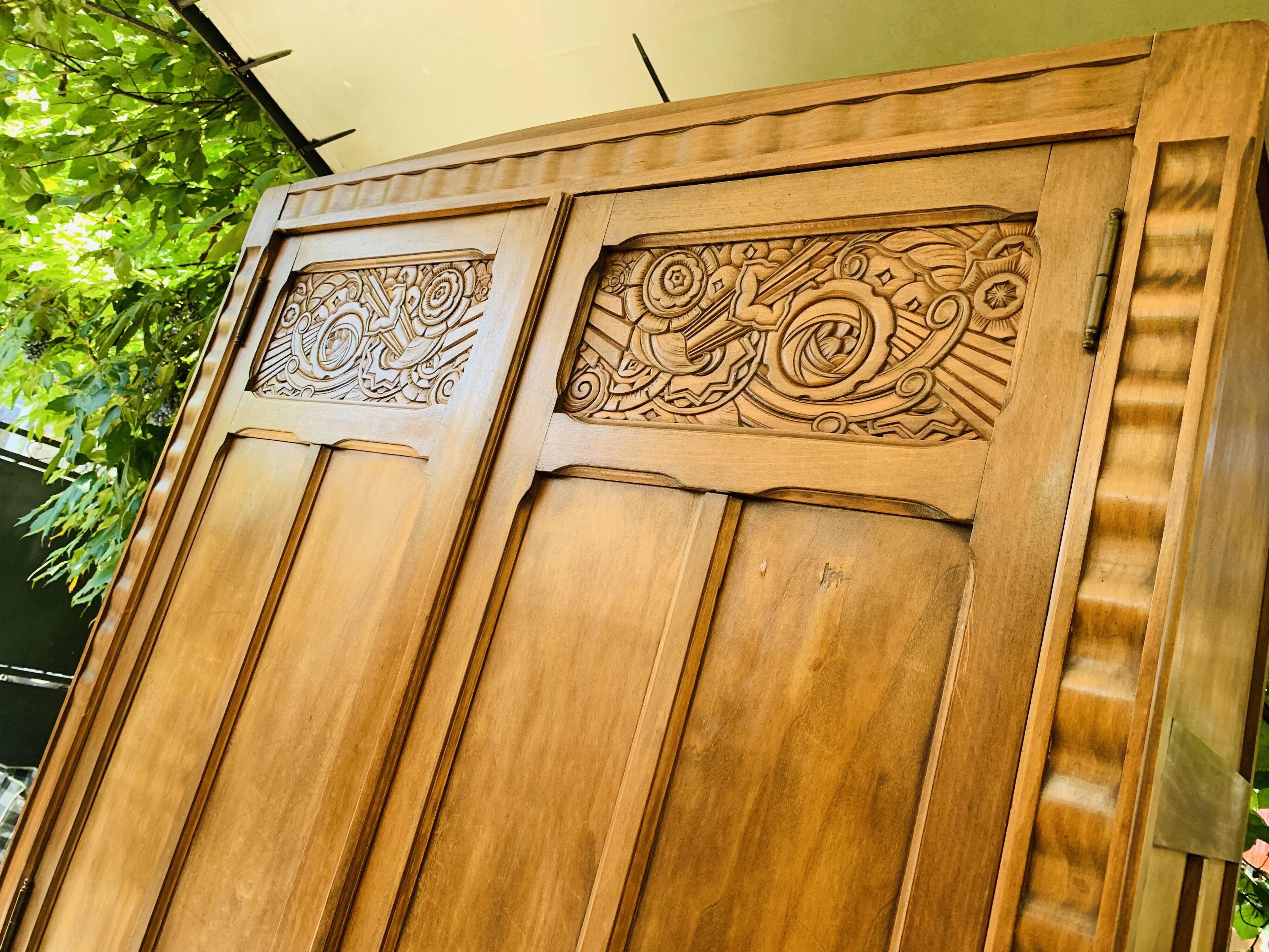 Art deco parisian wardrobe