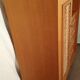 Vintage rattan wardrobe
