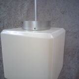 Square glass ceiling lamp