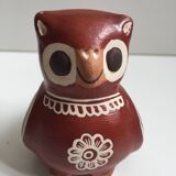 Ceramic Sculpture Figurine Whistle Call Owl Tawny Owl Nazca Chimu..