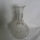 Vase carafe en verre décor pointe de diamant ananas