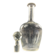 Crystal carafe with needle-engraved decoration 19th century Baccarat Saint Louis