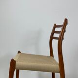 4 chairs model 78 by Nils O. Moller 1960
