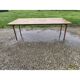 Industrial Table Iron and Wood