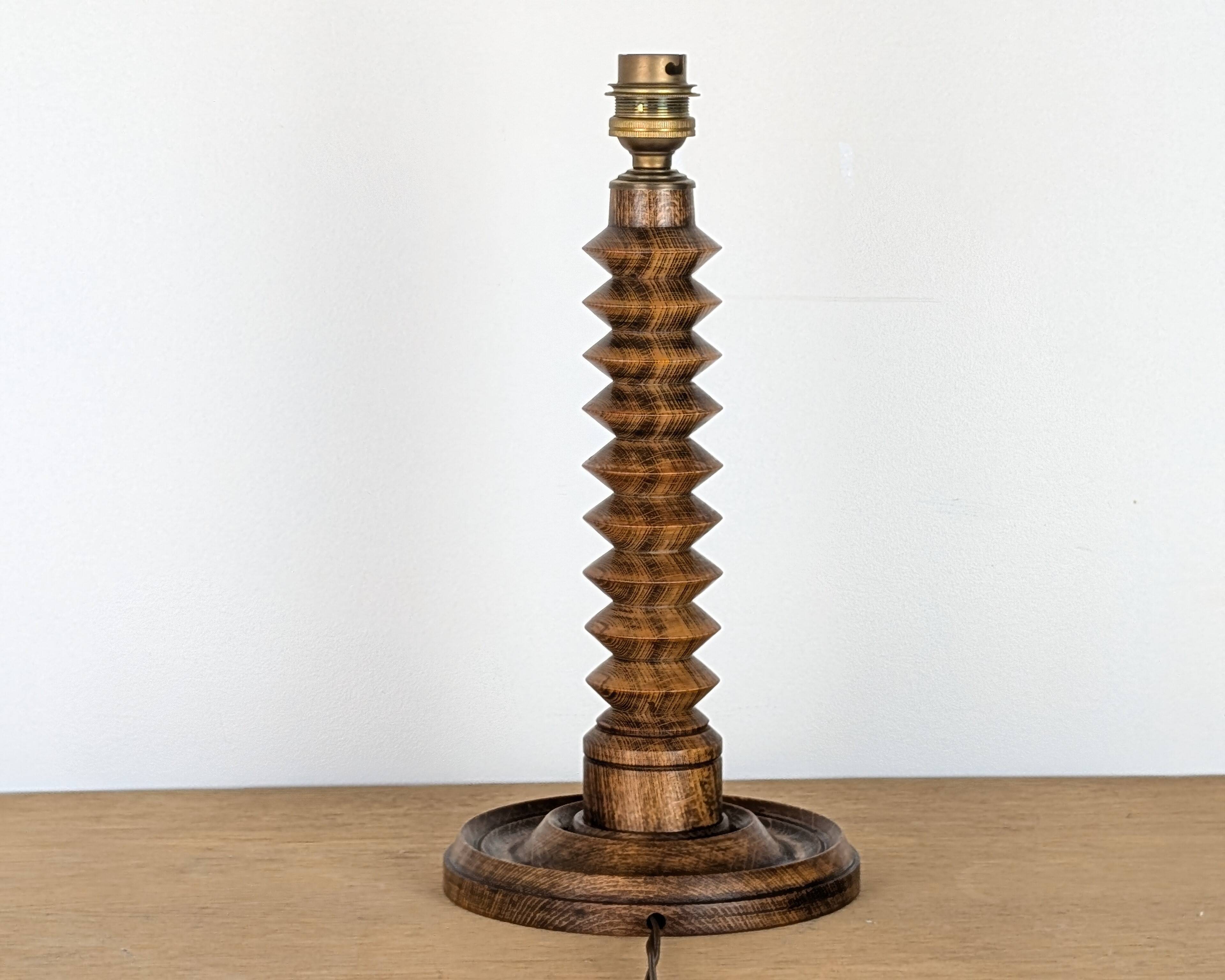 Wooden lamp