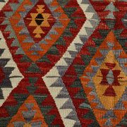 Geometric Style 5x9 Vintage Kilim Rug, 155x268Cm