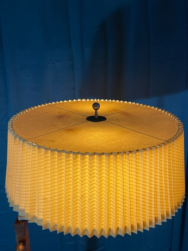 Lampadaire liseuse art déco 1930 palissandre
