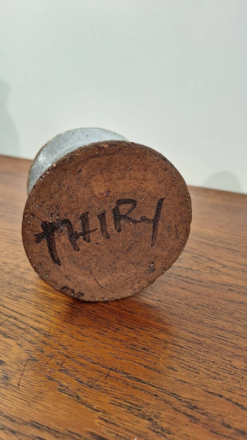 Albert Thiry ceramic candle holder