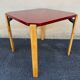 Bruno Rey table in red formica for Dietiker, 1970s