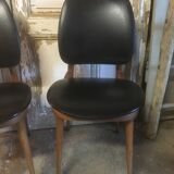 Paire de chaises Pegase par Baumann 1960