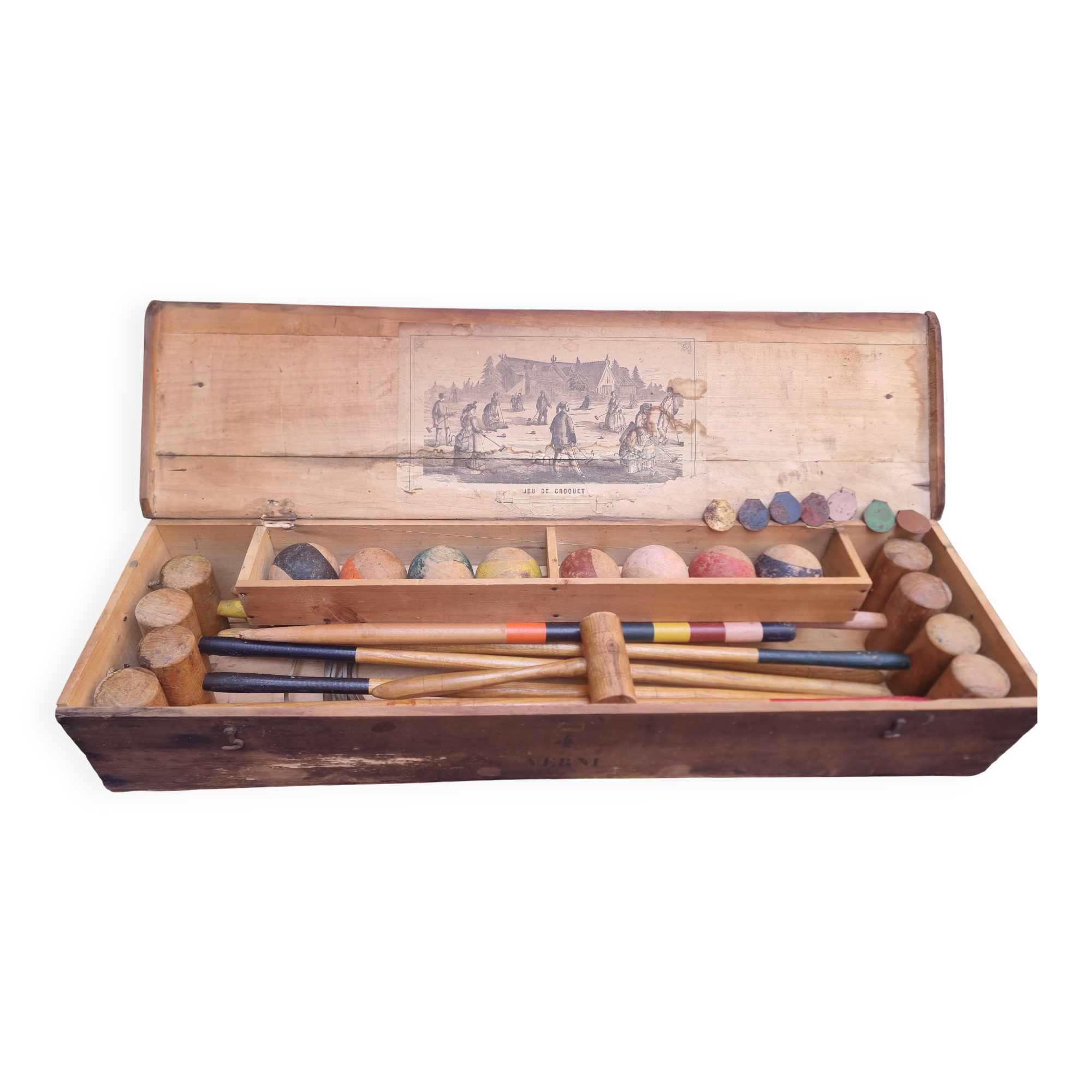 Ancient croquet game