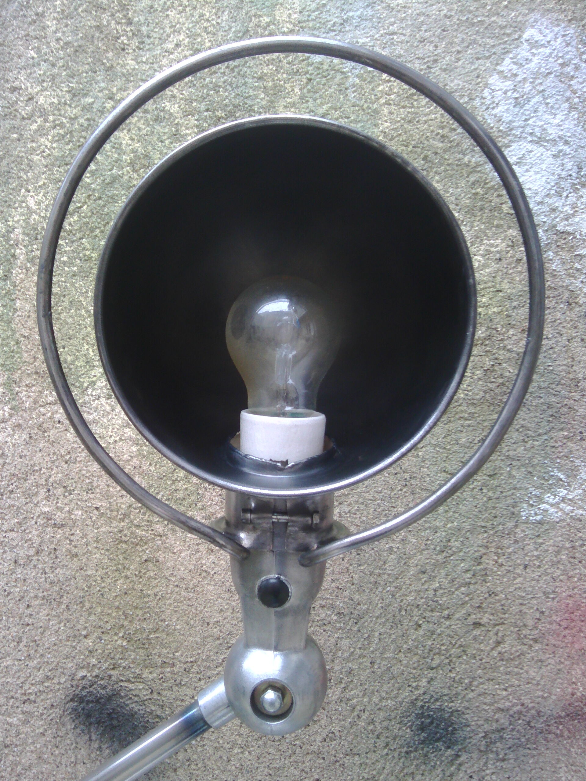 Jielde graphite lamp 2 arms 40 cm