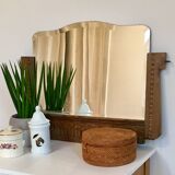 Art deco style mirror 1930 -   55x75cm