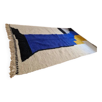 Tapis berbère fait main traditionnelle 300cmx200cm