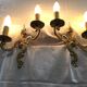 Paire d'appliques en bronze style Louis XV