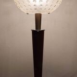 Conical lamp and acrylic lampshade 1970 Scandinavian