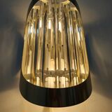 Aplique de pared de cristales. Italia, 1980s.