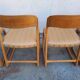 Baumann sleigh chairs, set of 8