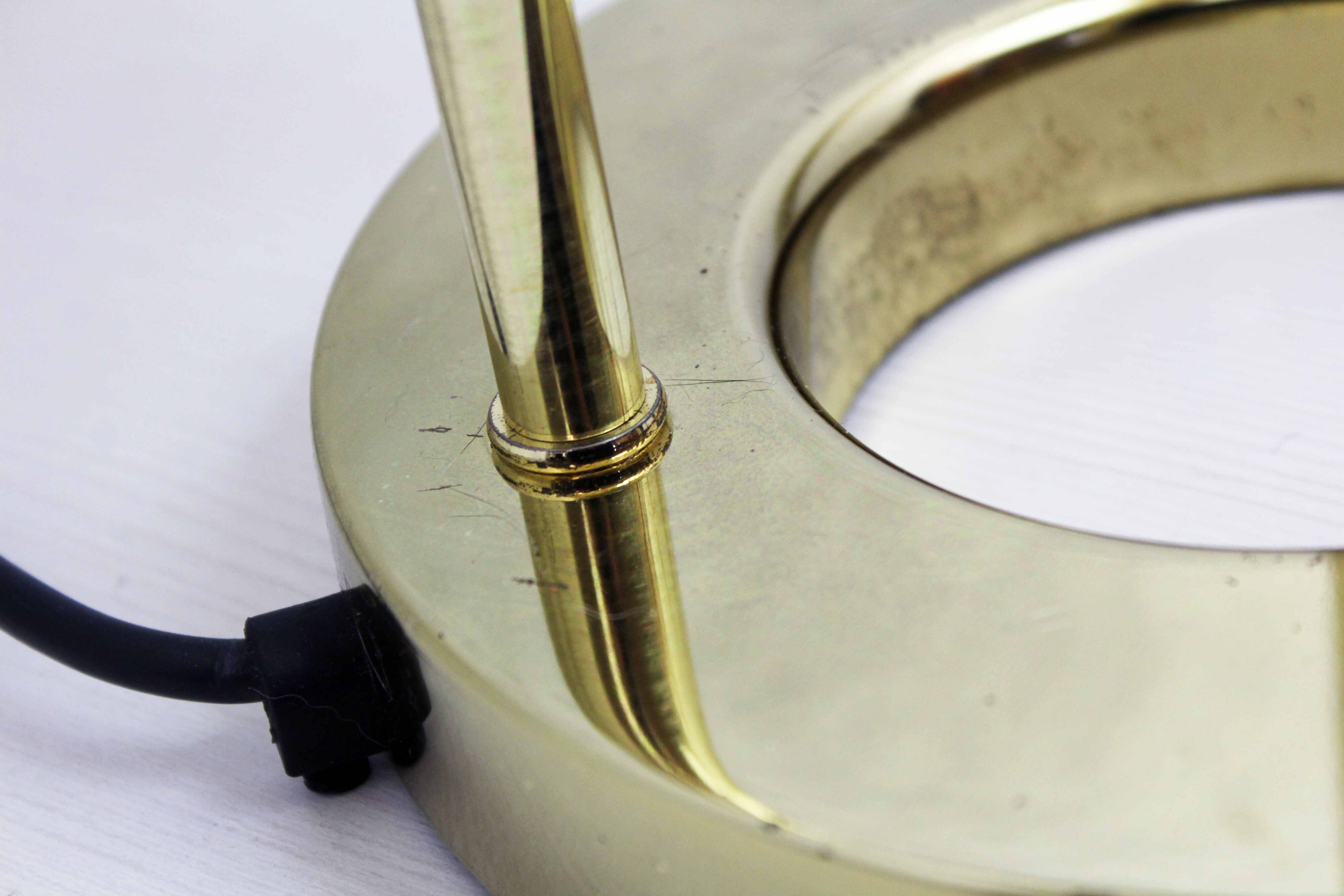 "Saturn" desk lamp by Robert Sonneman for Kovacs