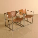 Pair of "FM62" armchairs by Radboud van Beekum for Pastoe 80's