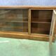 The 1940s oak corner Cabinet