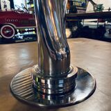 Aircraft propeller blade on base