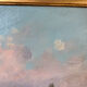 Oil on canvas, old, signed Th. Linsyer (19th-20th century) – gilded frame