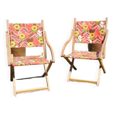 Vintage 1960s folding chair (*2)