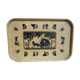 Tray in fiberglass old carriage 60X40